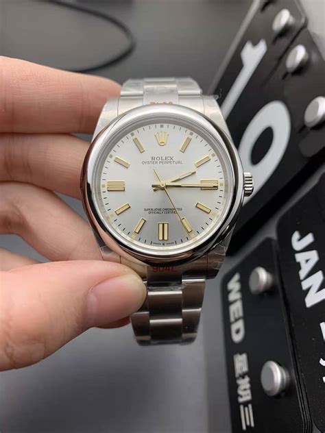 rolex replica oyster perpetual bianco|rolex oyster perpetual clone.